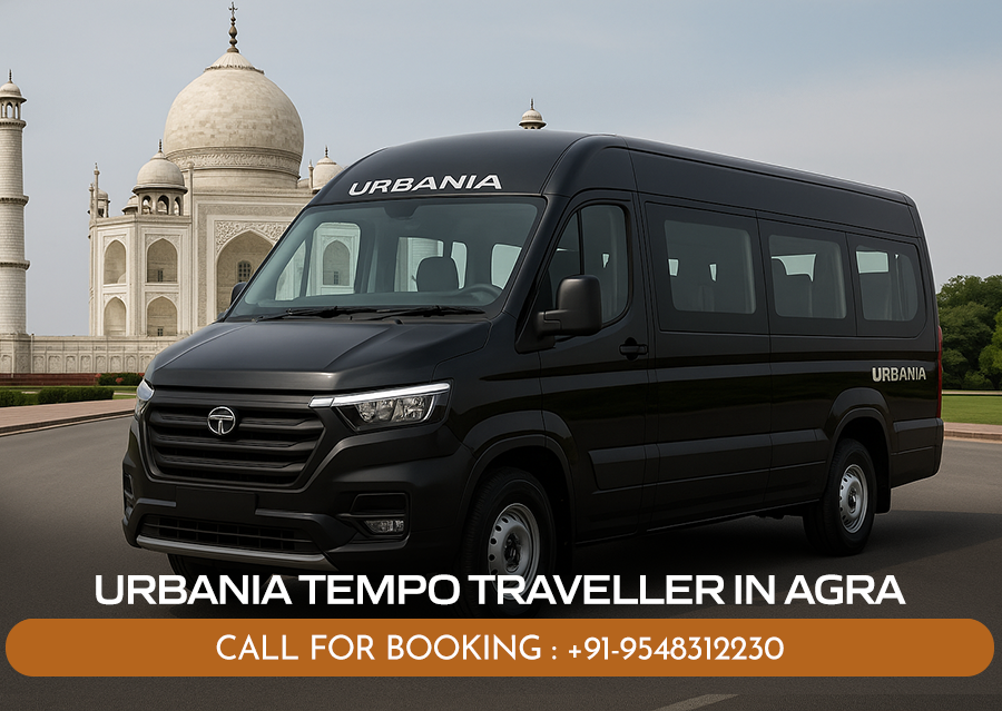 Urbania Tempo Traveller on rent in Agra